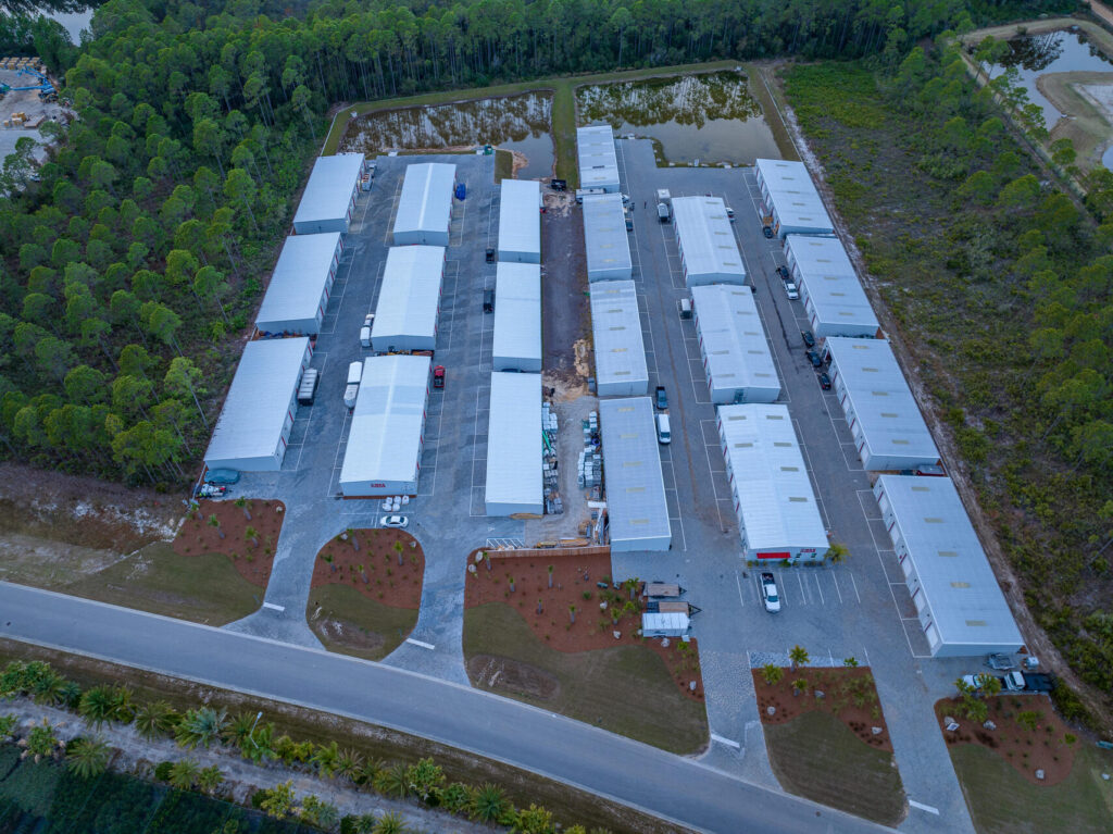 Self storage Panama City Beach expanded facility.