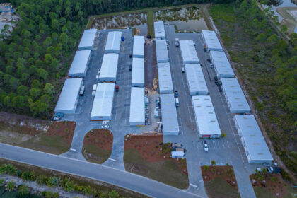 Self storage Panama City Beach expanded facility.