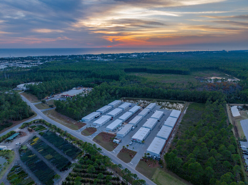 Storage units in Panama City Beach, FL. Our new units.